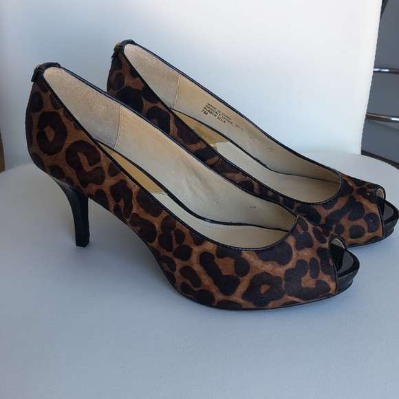 MK leopard print heels - Picture 2 of 5